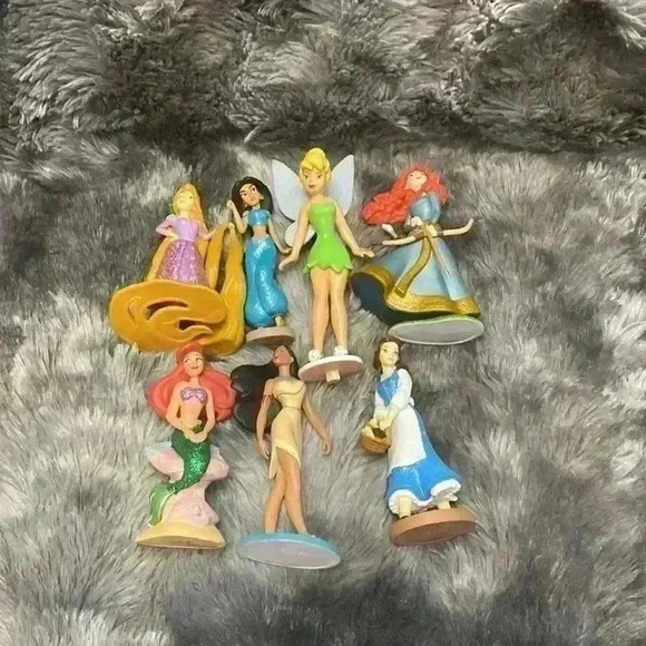 Disney  Princess Figurines - Set of 7 - Picture 2 of 12